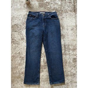 Vintage Tommy Hilfiger Women’s Blue Jeans Dark Wash Sz 6 100% Cotton Boyfriend